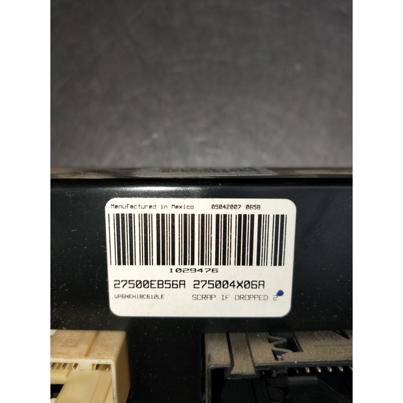 Recambio de mando climatizador para nissan pathfinder (r51) 2.5 dci le referencia OEM IAM 27500EB56A  