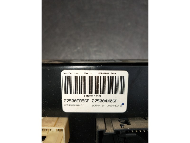 Recambio de mando climatizador para nissan pathfinder (r51) 2.5 dci le referencia OEM IAM 27500EB56A  