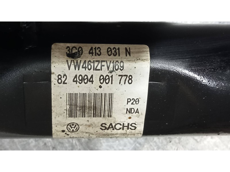 Recambio de amortiguador delantero derecho para volkswagen passat berlina (3c2) highline referencia OEM IAM 3C0413031N  