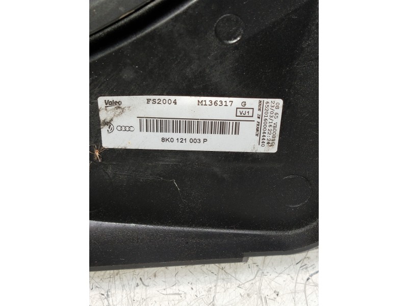 Recambio de electroventilador para audi a5 sportback (8t) 2.0 tdi (140kw) referencia OEM IAM 8K0121003P  