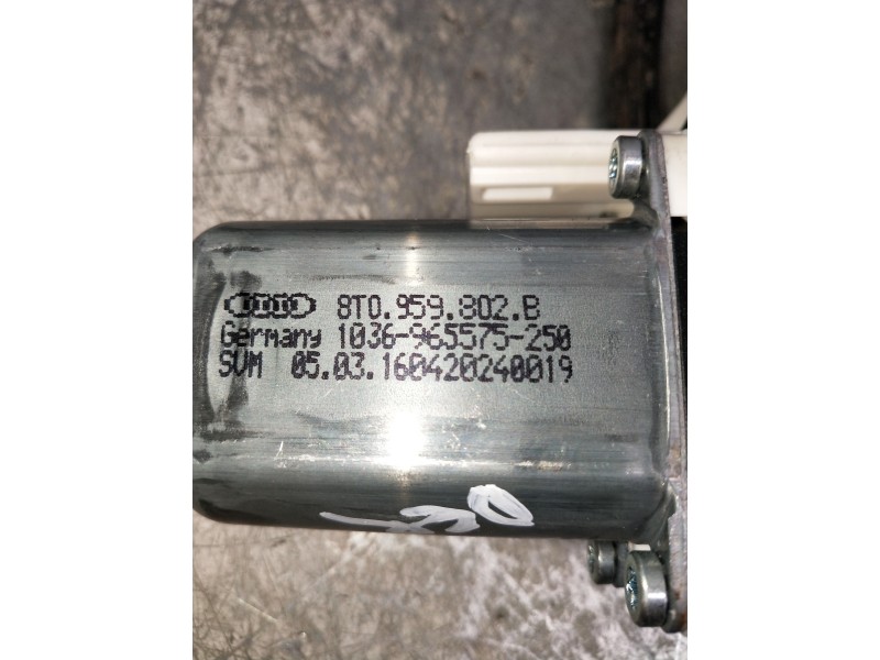 Recambio de elevalunas delantero derecho para audi a5 sportback (8t) 2.0 tdi (140kw) referencia OEM IAM 8T0959802B  5P
