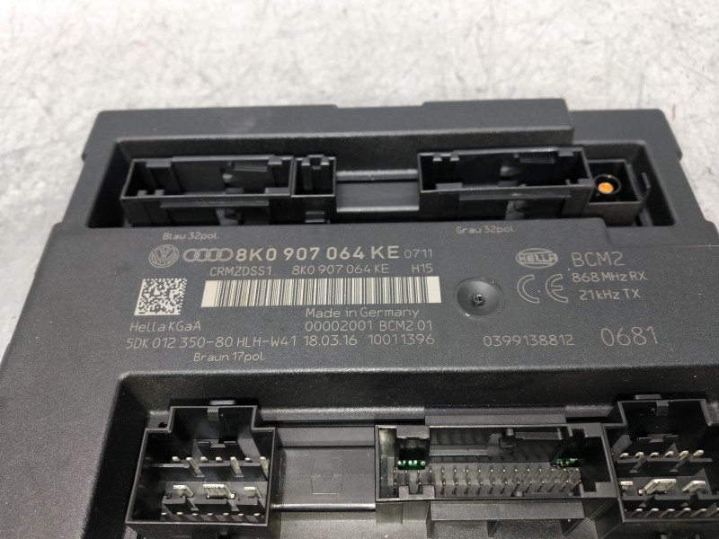 Recambio de modulo electronico para audi a5 sportback (8t) 2.0 tdi (140kw) referencia OEM IAM 8K0907064KE 5DK012350 0399138812