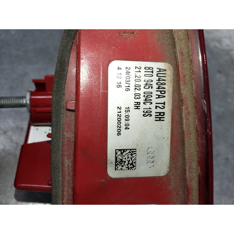 Recambio de piloto trasero derecho interior para audi a5 sportback (8t) 2.0 tdi (140kw) referencia OEM IAM 8T095094C 21200206 