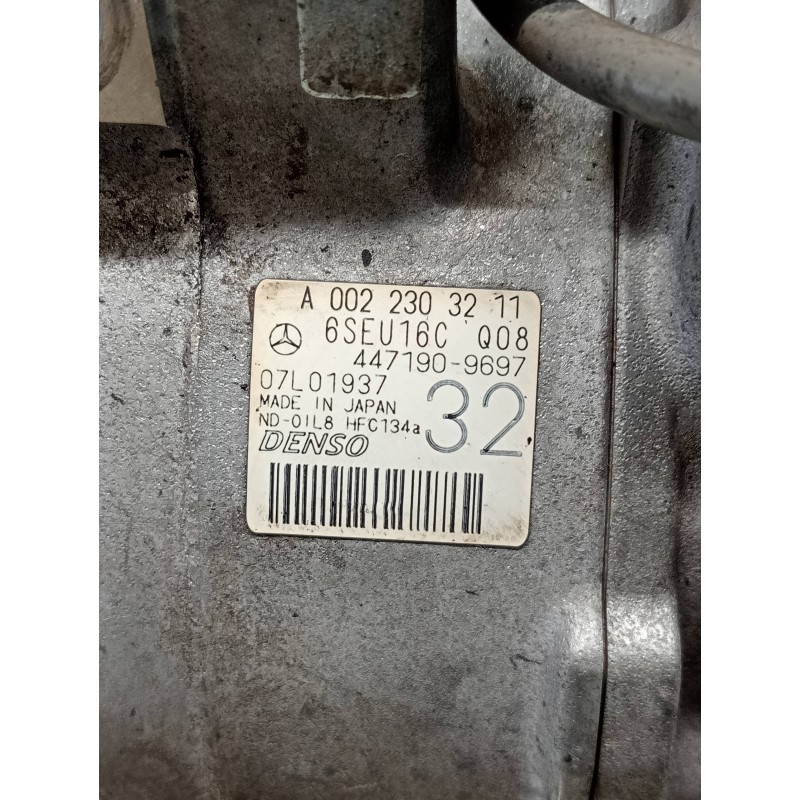 Recambio de compresor aire acondicionado para mercedes clase clk (w207) coupe 350 cdi be prime edition (207.322) referencia OEM 