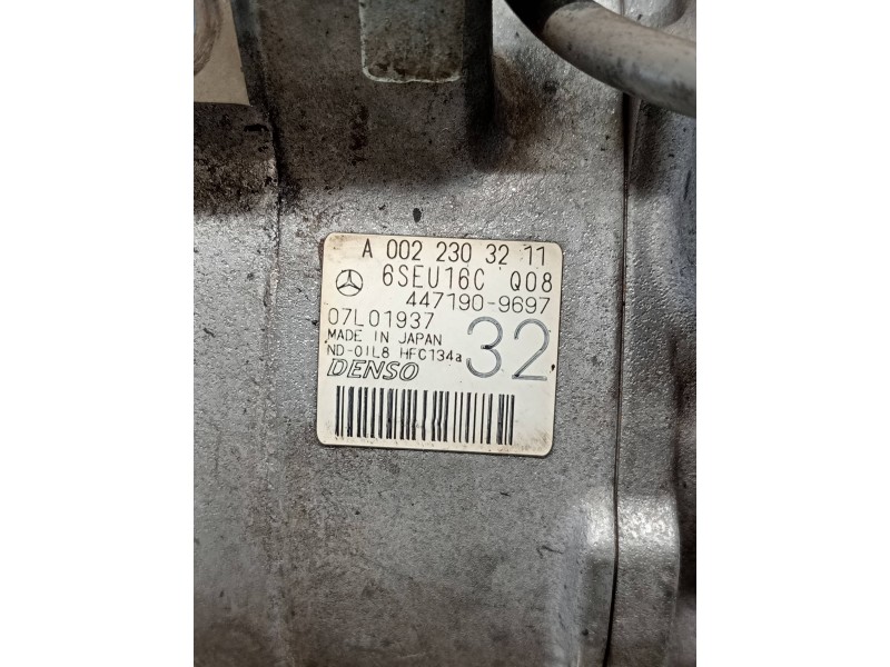 Recambio de compresor aire acondicionado para mercedes clase clk (w207) coupe 350 cdi be prime edition (207.322) referencia OEM 