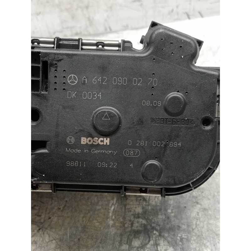 Recambio de caja mariposa para mercedes clase clk (w207) coupe 350 cdi be prime edition (207.322) referencia OEM IAM 0281002894 