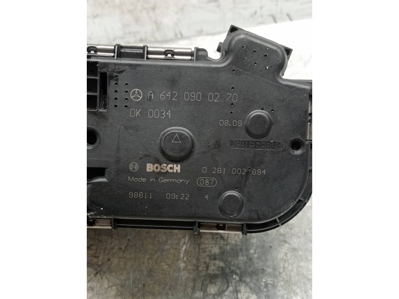 Recambio de caja mariposa para mercedes clase clk (w207) coupe 350 cdi be prime edition (207.322) referencia OEM IAM 0281002894 