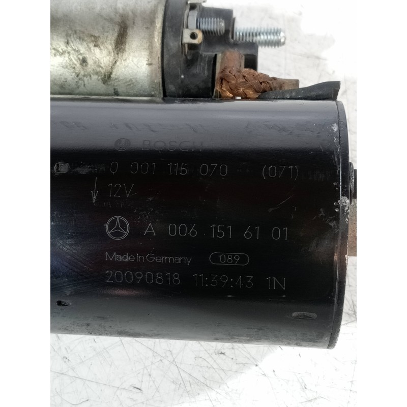 Recambio de motor arranque para mercedes clase clk (w207) coupe 350 cdi be prime edition (207.322) referencia OEM IAM 0001115070