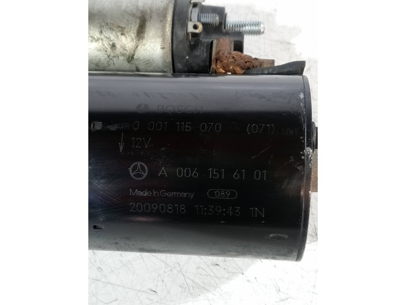 Recambio de motor arranque para mercedes clase clk (w207) coupe 350 cdi be prime edition (207.322) referencia OEM IAM 0001115070