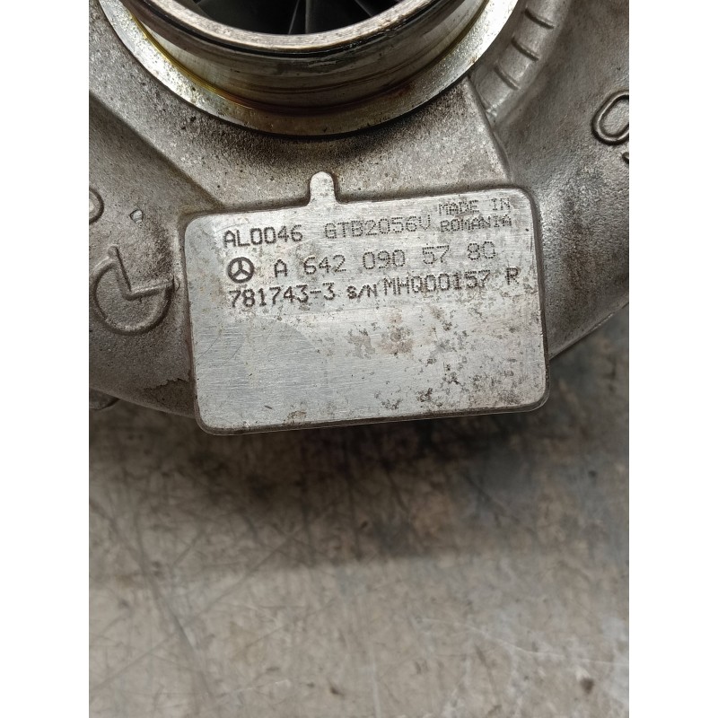 Recambio de turbocompresor para mercedes clase clk (w207) coupe 350 cdi be prime edition (207.322) referencia OEM IAM A642090578