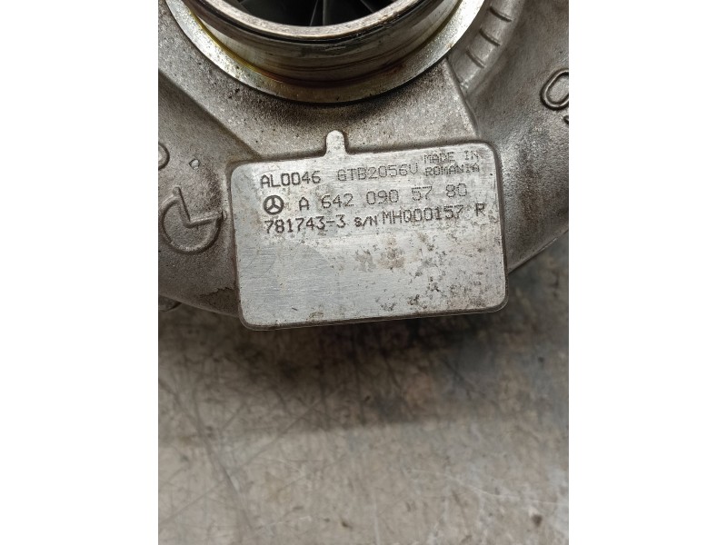 Recambio de turbocompresor para mercedes clase clk (w207) coupe 350 cdi be prime edition (207.322) referencia OEM IAM A642090578