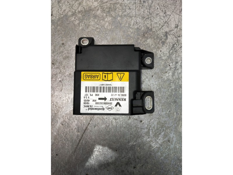 Recambio de centralita airbag para dacia logan prestige referencia OEM IAM 8200769222 2840096302300 