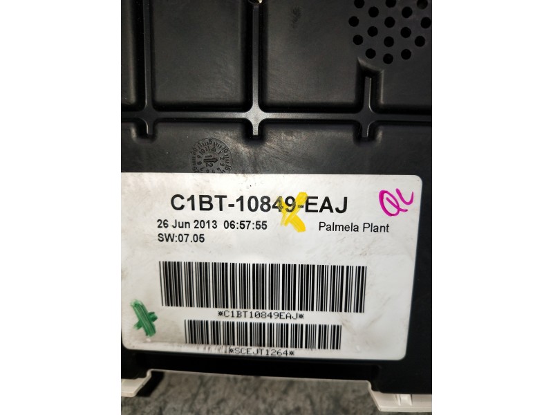 Recambio de cuadro instrumentos para ford fiesta (ccn) trend referencia OEM IAM C1BT10849EAJ  