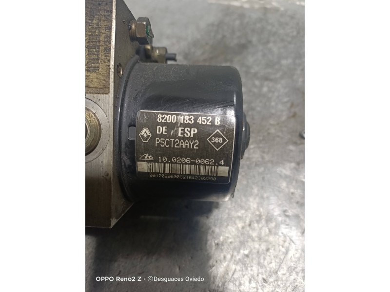 Recambio de abs para renault laguna ii (bg0) authentique referencia OEM IAM 10096014203 8200183452B 10020600624 Recambio de abs para renault laguna ii (bg0) authentique referencia OEM IAM 10096014203 8200183452B 10020600624