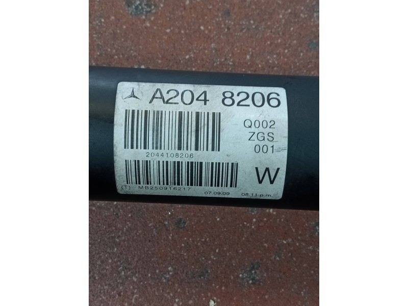 Recambio de transmision central para mercedes clase clk (w207) coupe 350 cdi be prime edition (207.322) referencia OEM IAM   