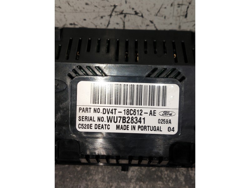 Recambio de mando calefaccion / aire acondicionado para ford kuga (cbs) titanium referencia OEM IAM DV4T18C6612AE  