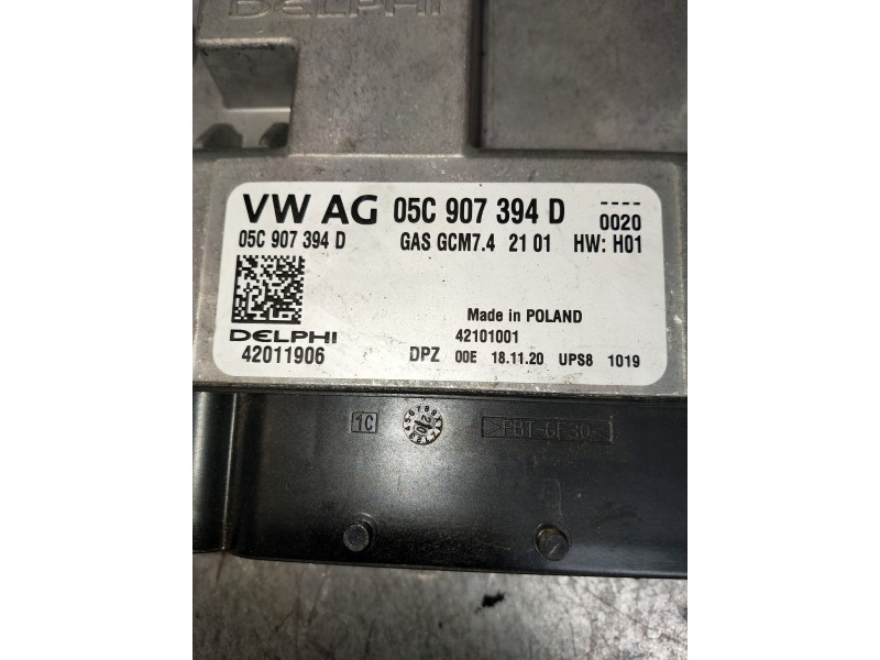 Recambio de centralita motor uce para seat ateca (kh7) style go referencia OEM IAM 05C907394D 42011906 42101001