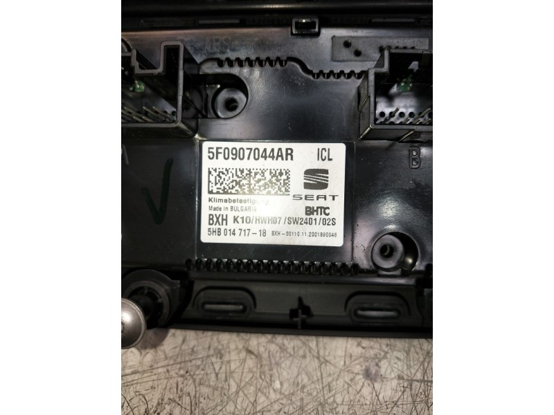 Recambio de mando calefaccion / aire acondicionado para seat ateca (kh7) style go referencia OEM IAM 5F0907044AR 575858060E 