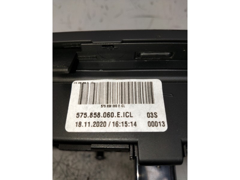 Recambio de mando calefaccion / aire acondicionado para seat ateca (kh7) style go referencia OEM IAM 5F0907044AR 575858060E 