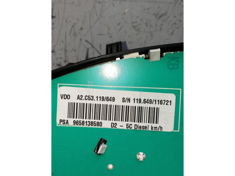 Recambio de cuadro instrumentos para peugeot 407 sw premium referencia OEM IAM A2C53119649  