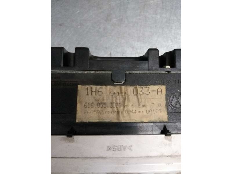 Recambio de cuadro instrumentos para volkswagen golf iii berlina (1h1) 1.4 referencia OEM IAM 1H6919033A   Recambio de cuadro instrumentos para volkswagen golf iii berlina (1h1) 1.4 referencia OEM IAM 1H6919033A