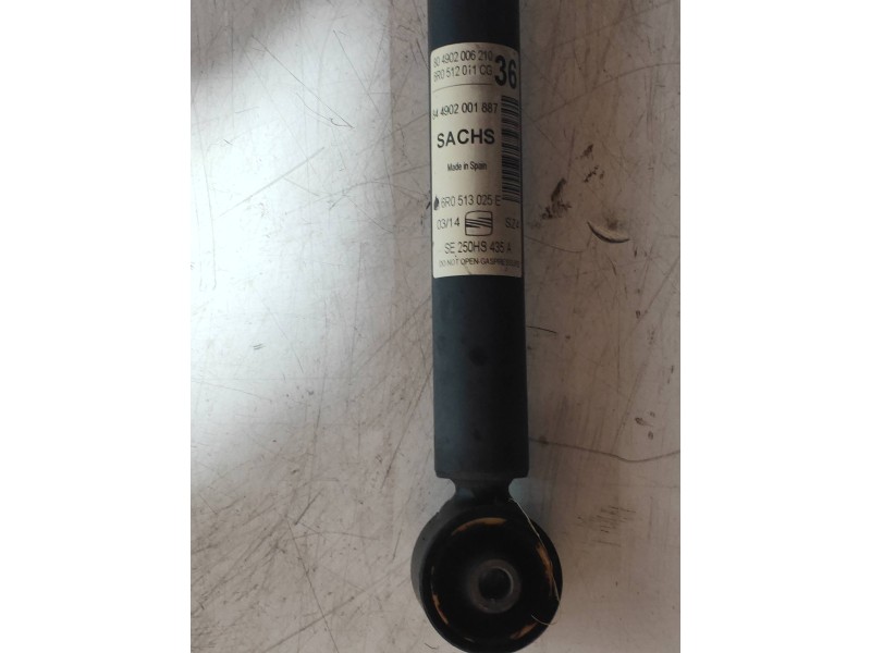 Recambio de amortiguador trasero derecho para seat ibiza (6j5) 1.6 tdi referencia OEM IAM 6R0512011CG 804902006210 6R0513025E