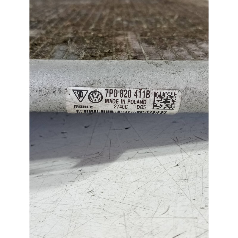 Recambio de condensador / radiador aire acondicionado para porsche cayenne (typ 92aa) diesel referencia OEM IAM 7P0820411B 95857