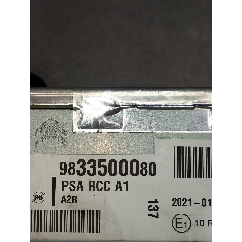 Recambio de sistema audio / radio cd para opel corsa f gs line referencia OEM IAM 9833500080  