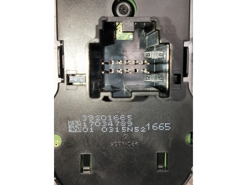 Recambio de mando luces para opel corsa f gs line referencia OEM IAM 39201665 INTERRUPTOR 