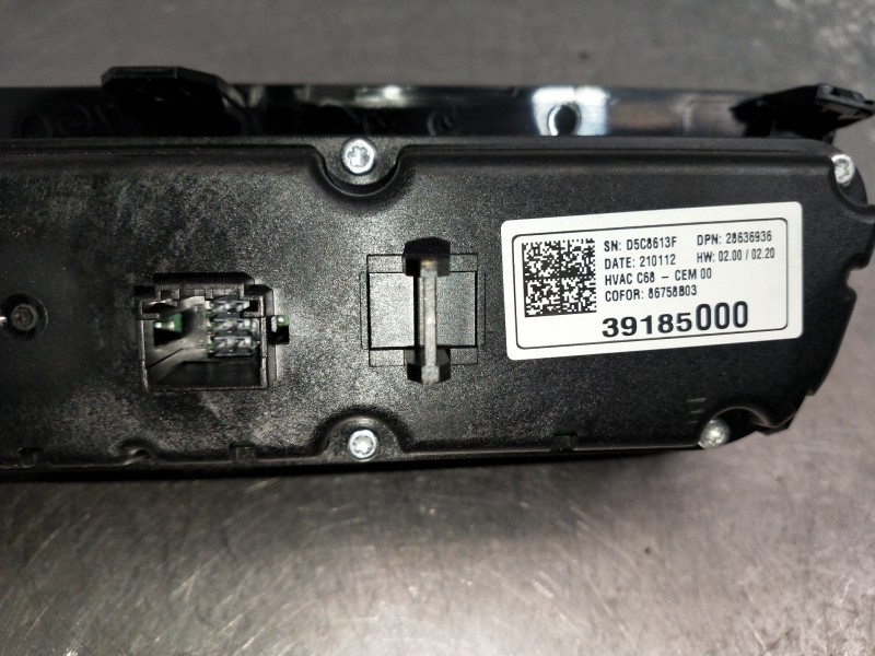 Recambio de mando calefaccion / aire acondicionado para opel corsa f gs line referencia OEM IAM D5C8613F  