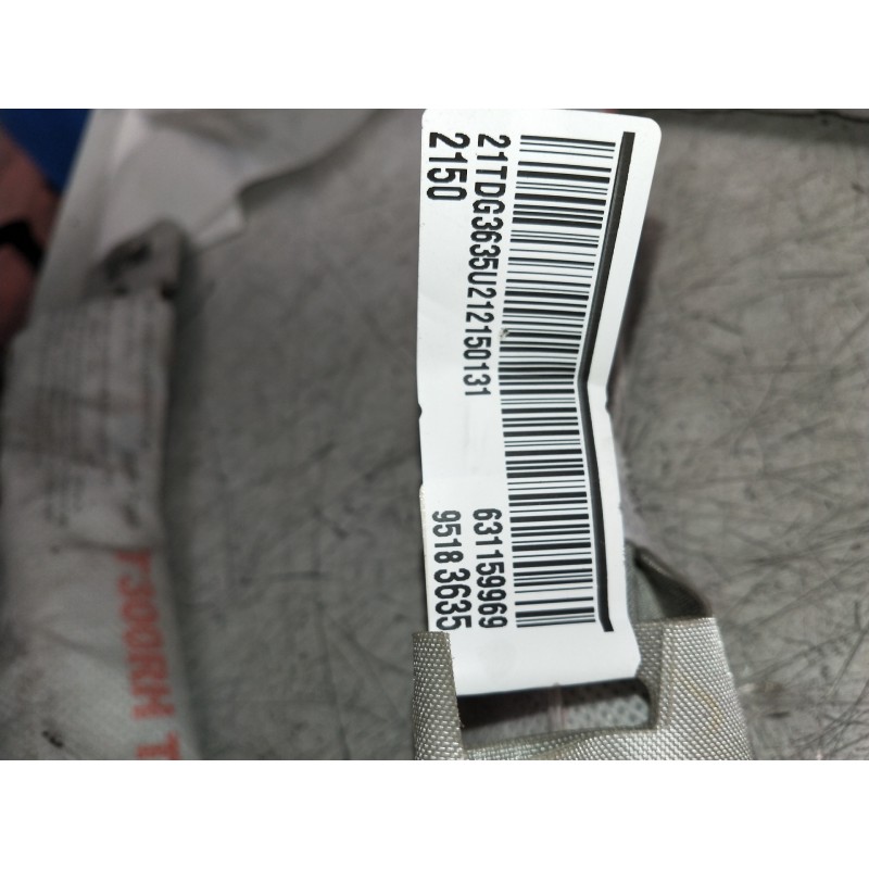 Recambio de airbag cortina delantero derecho para chevrolet aveo berlina hatchback lt referencia OEM IAM 620983500A  