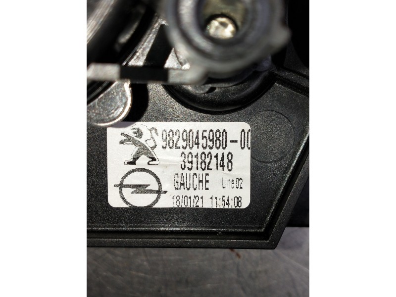 Recambio de motor elevalunas trasero izquierdo para opel corsa f gs line referencia OEM IAM 982904598000  