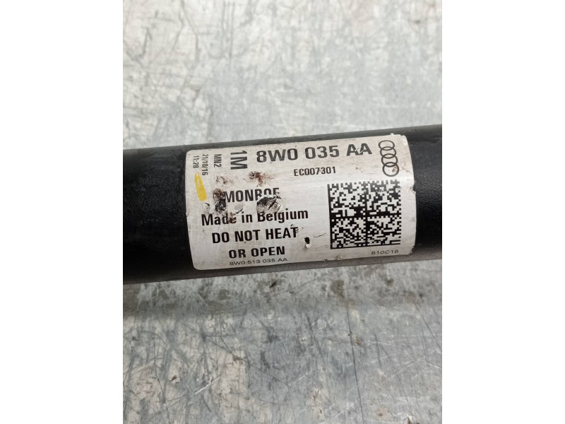 Recambio de amortiguador trasero izquierdo para audi a4 berlina (8w2) design edition referencia OEM IAM 8W0035AA  