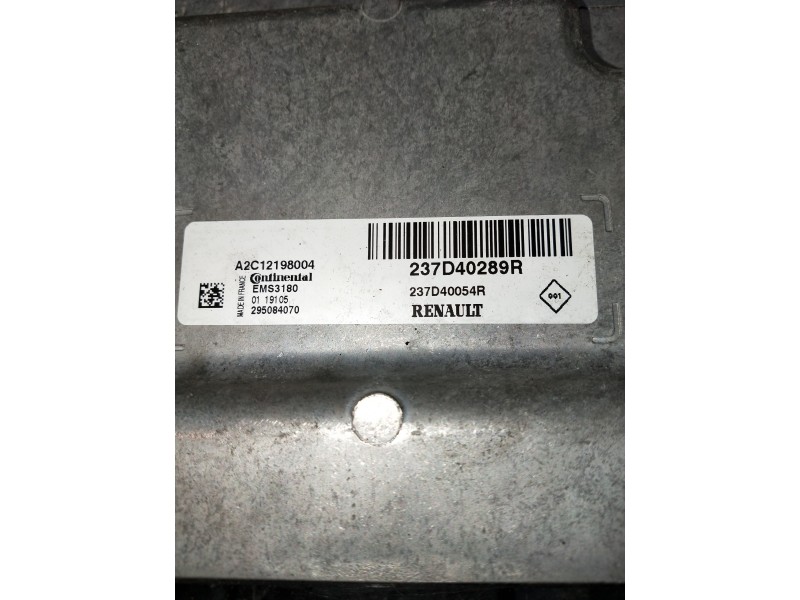 Recambio de centralita motor uce para renault zoe limited referencia OEM IAM 237D40289R A2C12198004 