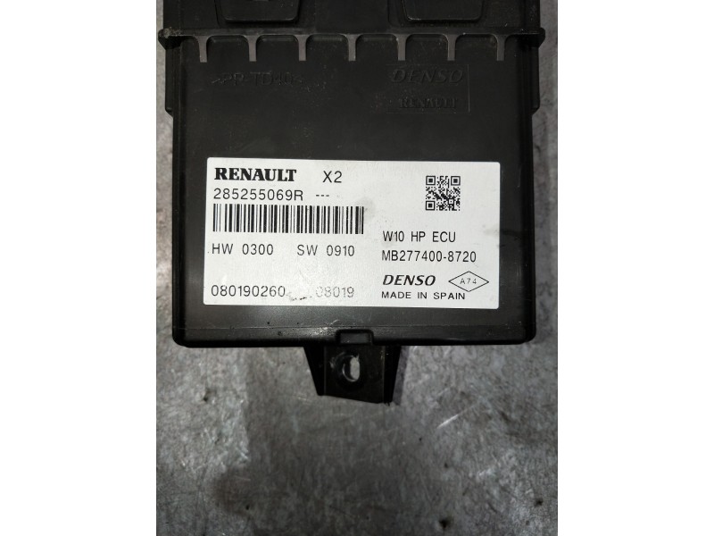 Recambio de modulo electronico para renault zoe limited referencia OEM IAM 285255069R 080190260 