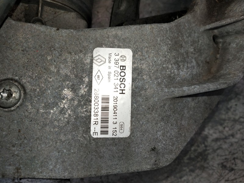 Recambio de motor limpia delantero para renault zoe limited referencia OEM IAM 3397021341 288003381R 