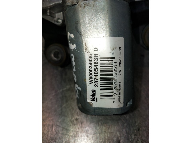 Recambio de motor limpia trasero para renault zoe limited referencia OEM IAM 287105483R W000034936 