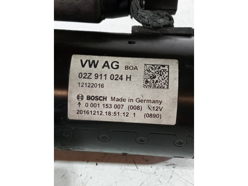 Recambio de motor arranque para seat toledo (kg3) style referencia OEM IAM 0001153007 02Z911024H 