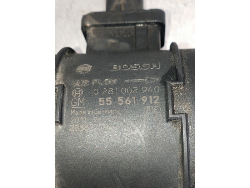 Recambio de caudalimetro para opel astra j lim. enjoy referencia OEM IAM 0281002940 55561912 