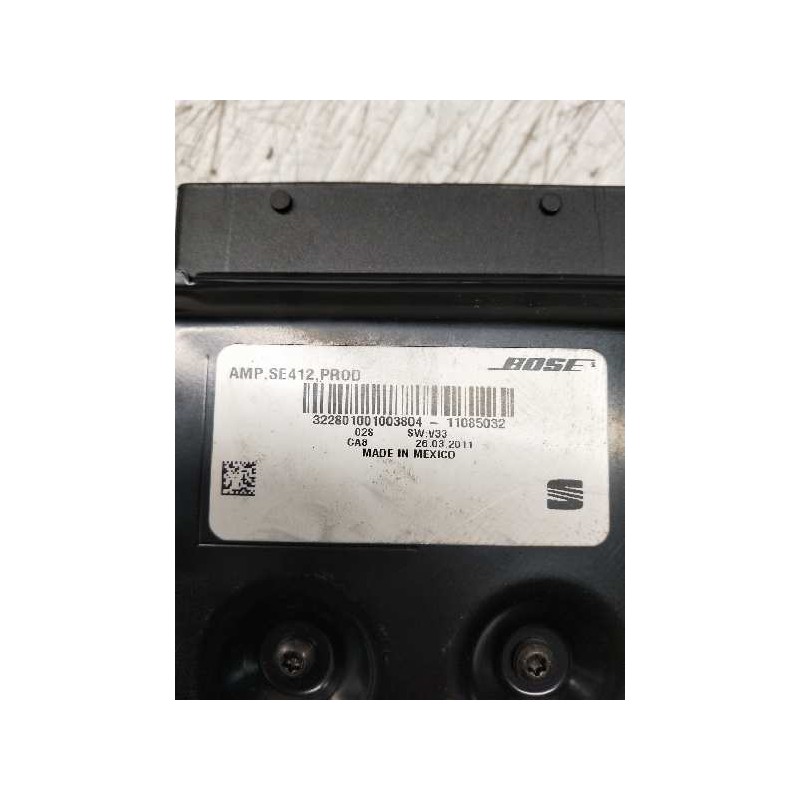 Recambio de modulo electronico para seat exeo st (3r5)(2009>) 2.0 tdi referencia OEM IAM SE412 322801001003804 11085032