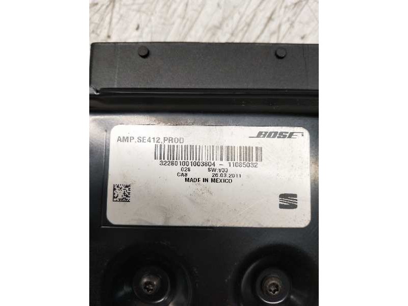 Recambio de modulo electronico para seat exeo st (3r5)(2009>) 2.0 tdi referencia OEM IAM SE412 322801001003804 11085032