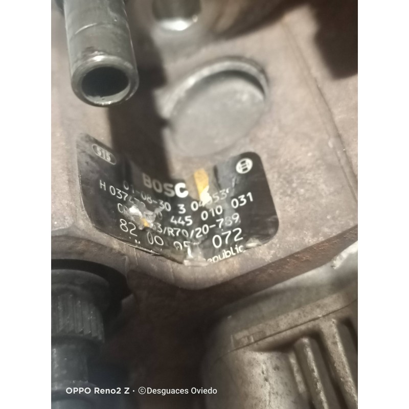 Recambio de bomba inyeccion para renault trafic caja cerrada (ab 4.01) 1.9 diesel referencia OEM IAM 0445010031 8200055072 