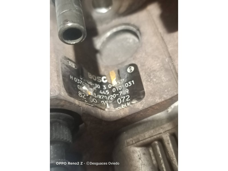 Recambio de bomba inyeccion para renault trafic caja cerrada (ab 4.01) 1.9 diesel referencia OEM IAM 0445010031 8200055072 
