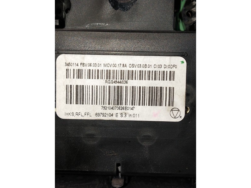 Recambio de mando calefaccion / aire acondicionado para mini mini (r56) cooper referencia OEM IAM 69797002H  