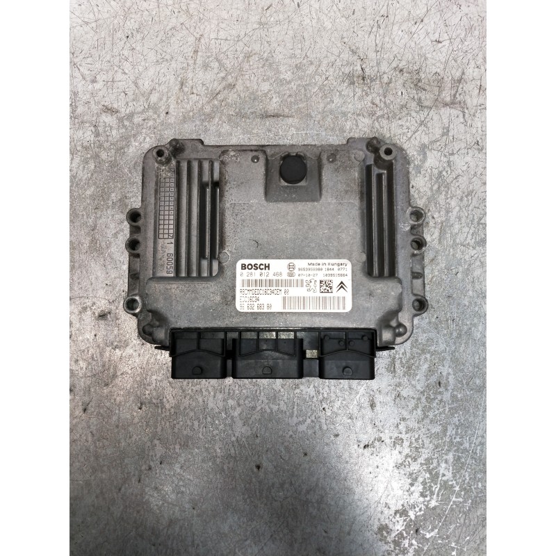 Recambio de centralita motor uce para citroen xsara picasso 1.6 hdi 90 sx referencia OEM IAM 0281012468 9663268380 