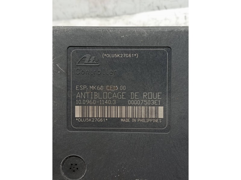 Recambio de abs para citroen c5 berlina attraction referencia OEM IAM 10096011403 10020601904 9657061080