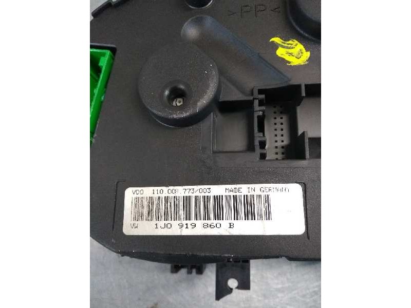 Recambio de cuadro instrumentos para volkswagen golf iv berlina (1j1) 1.9 tdi referencia OEM IAM 1J0919860B 110008773003 
