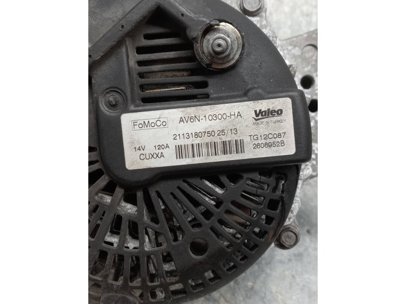 Recambio de alternador para ford fiesta (ccn) trend referencia OEM IAM AV6N10300HA  