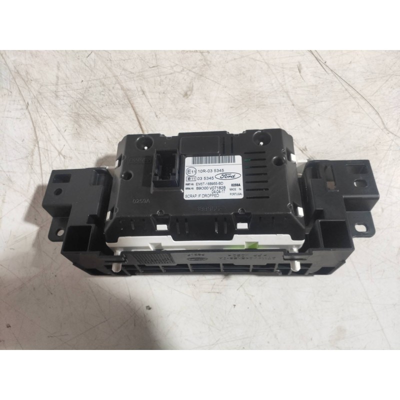 Recambio de pantalla multifuncion para ford transit connect 1.5 tdci cat referencia OEM IAM EM5T18B955BD  