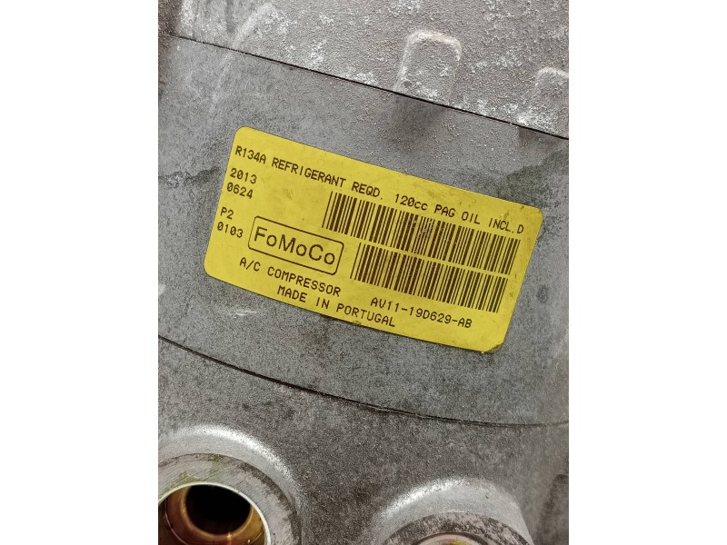 Recambio de compresor aire acondicionado para ford fiesta (ccn) trend referencia OEM IAM AV1119D629AB  